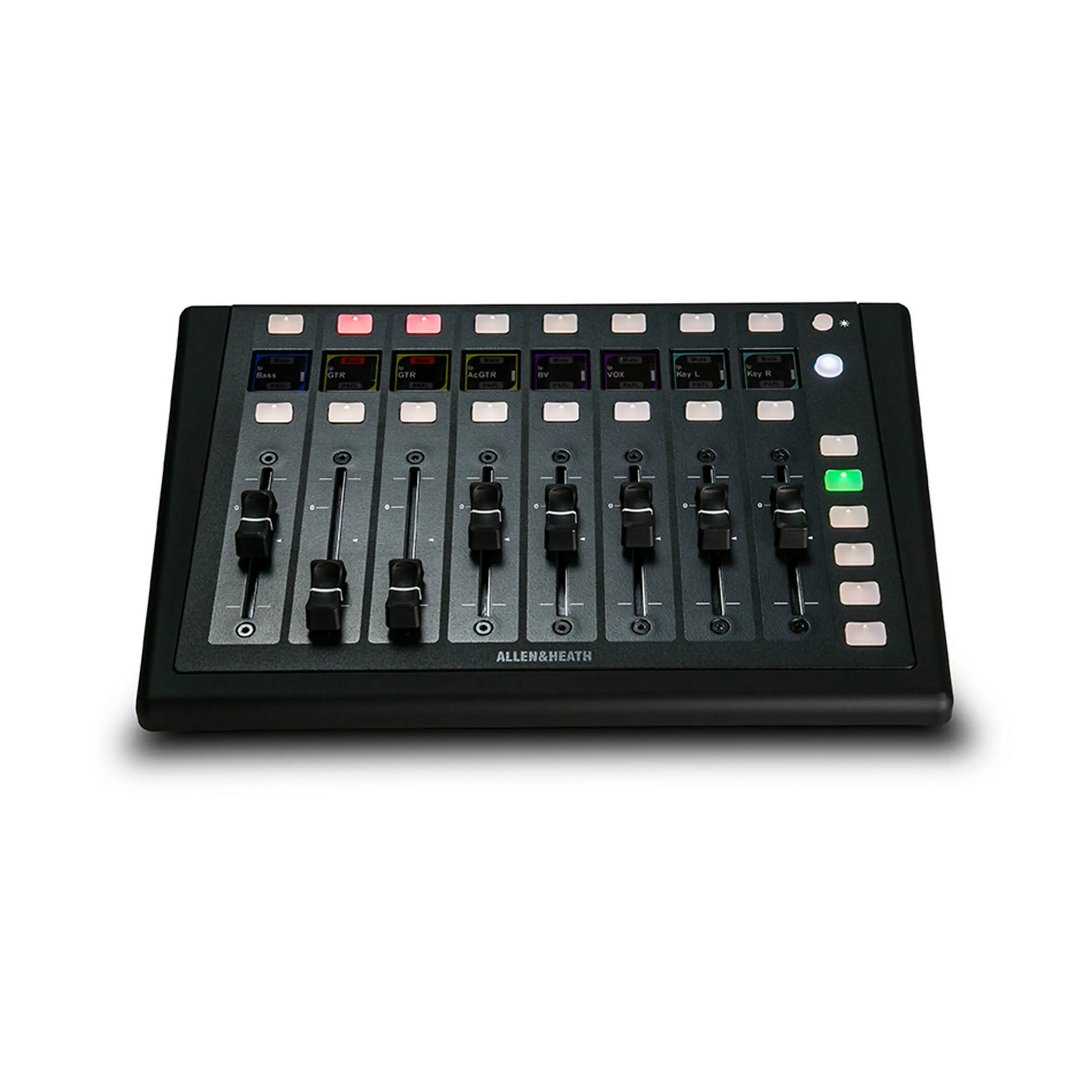 Allen & Heath AH-IP-8 OLED 8 Knob Remote Controller